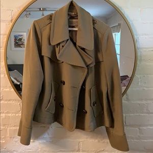 Olive/Green/Army Winter Moto Burberry Jacket